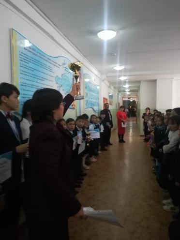 17-20.11.2018ж. Астана қаласында өткен Халықаралық "Жұлдызды би" байқауына қатысып 1 орынды иеленді.