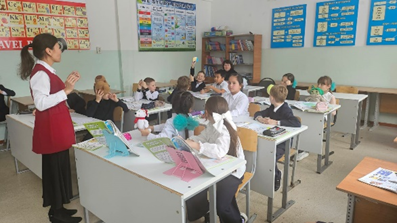 «My toys» атты тақырыпта ашық сабақ